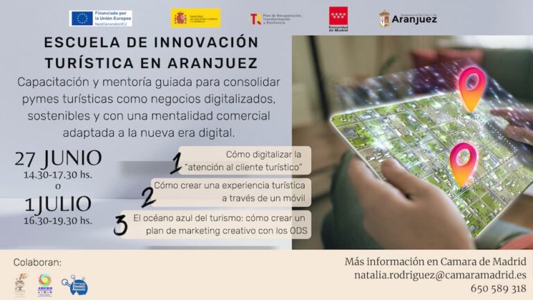 Escuela de Innovación Turística en Aranjuez